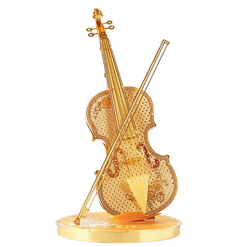  Mô Hình Kim Loại Lắp Ráp 3D Piececool Đàn Violin – MP124 