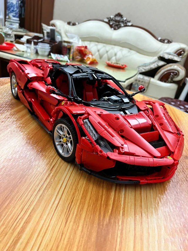  Mô Hình Nhựa 3D Lắp Ráp CaDA Siêu Xe Đua Viva Hypercar 1:8 (4739 mảnh) C61505 – LG0157 