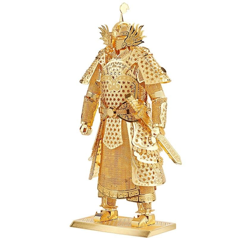  Mô Hình Kim Loại Lắp Ráp 3D Piececool Áo Giáp Hoàng Kim (186 mảnh, Warrior Armor) HP049-G – MP085 