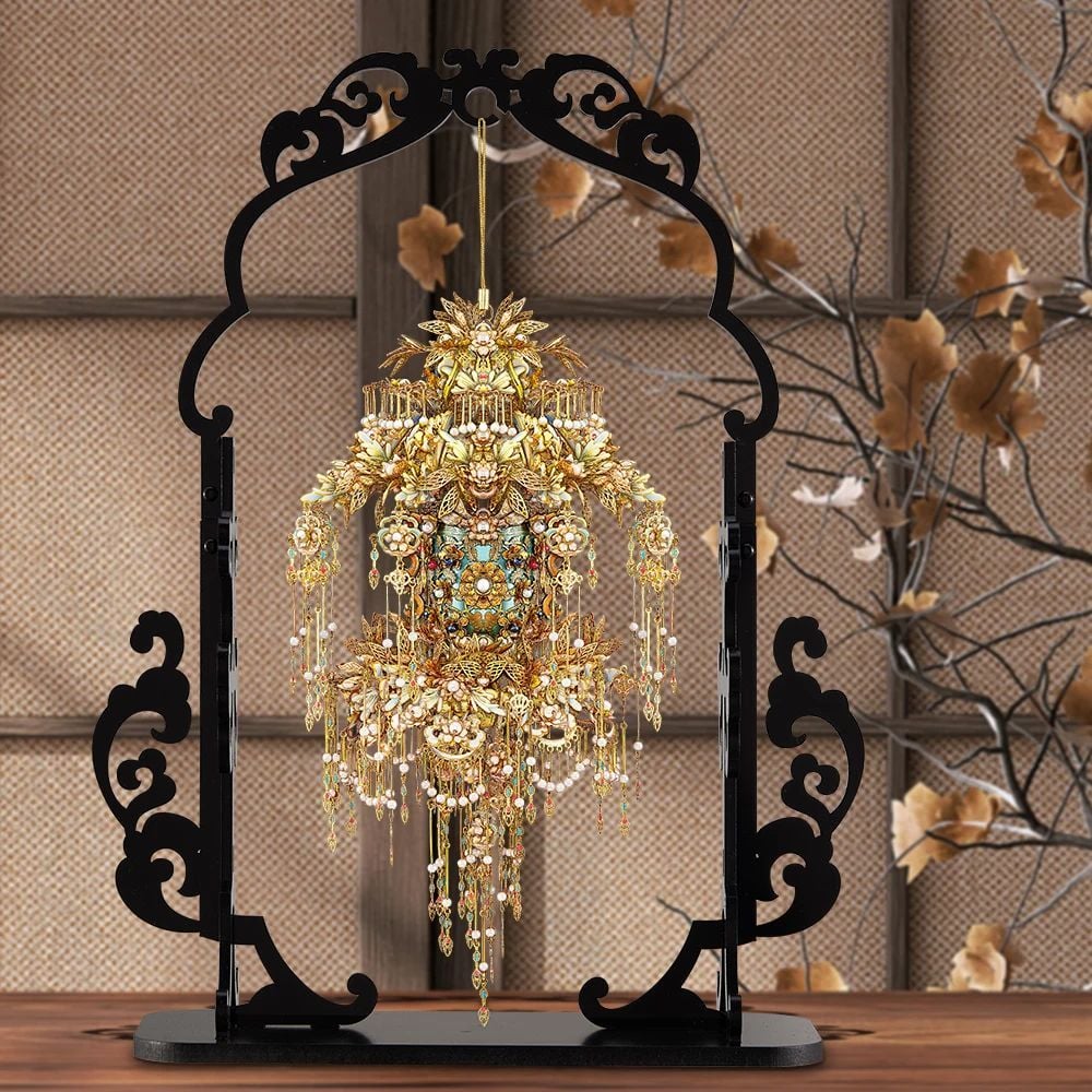  Mô Hình Kim Loại Lắp Ráp 3D Piececool Lồng Đèn Thiên Hỏa Thụ - Sí Hoa (217 mảnh, Eternal Fireworks) P303-GB - MP1200 
