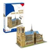  Mô Hình Giấy 3D Lắp Ráp CubicFun Nhà Thờ Đức Bà Paris (53 mảnh, Notre Dame De Paris) C242h - PP083 