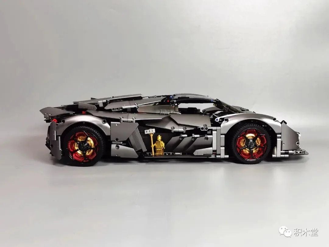  Mô Hình Nhựa 3D Lắp Ráp Kbox Siêu Xe Đua Lamborghini Terzo Millennio 10246B (3358 mảnh, có motor) 1:8 – LG0154 