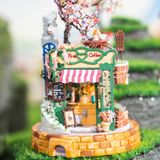  Mô Hình Gỗ 3D Lắp Ráp ROBOTIME Rolife DIY Dollhouse Nhà Tí Hon Quán Cafe Huyền Diệu (Magical Cafe) DS004 - WP216 