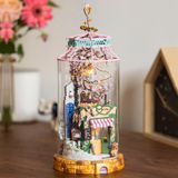  Mô Hình Gỗ 3D Lắp Ráp ROBOTIME Rolife DIY Dollhouse Nhà Tí Hon Quán Cafe Huyền Diệu (70 mảnh, Magical Cafe) DS004 - WP216 