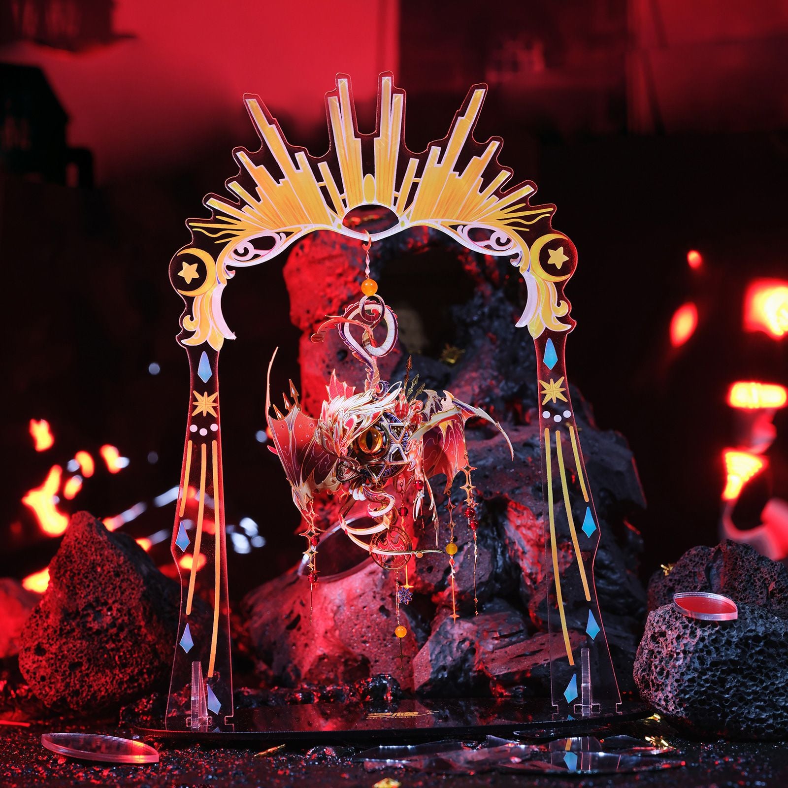  Mô Hình Kim Loại Lắp Ráp 3D MU Con Mắt Của Chúa Quỷ (62 mảnh, Eye of Devil) YM-N157-A – MP1245 