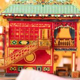  Mô Hình Kim Loại Lắp Ráp 3D MU Tửu Lầu (79 mảnh, Không LED, Town-Zuxiao Tavern) YM-N079-A – MP610 