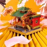 Mô Hình Kim Loại Lắp Ráp 3D MU Vạn Niên Lầu (78 mảnh, Không LED, Chinese Opera Stage) YM-N079-B – MP609 