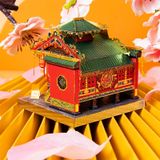  Mô Hình Kim Loại Lắp Ráp 3D MU Vạn Niên Lầu (78 mảnh, Không LED, Chinese Opera Stage) YM-N079-B – MP609 