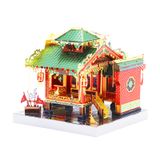 Mô Hình Kim Loại Lắp Ráp 3D MU Vạn Niên Lầu (78 mảnh, Không LED, Chinese Opera Stage) YM-N079-B – MP609 