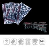  Mô Hình Kim Loại Lắp Ráp 3D Microworld Treasure Chimes (110 mảnh) Z011 – MP747 