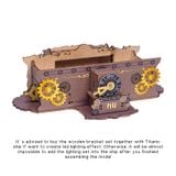  Mô Hình Kim Loại Lắp Ráp 3D MU Tàu Titanic (581 mảnh, Đế Gỗ, Đèn LED) MY-N007 – MP1281 