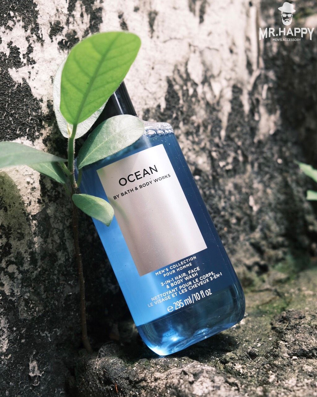 COMBO Sữa Tắm 3in1 Bath & Body Works Ocean Men’s Collection 295ml Mr. Happy Vietnam