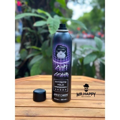  Gôm xịt tóc Apestomen Anti Gravity Extreme Hold Spray 300ml 