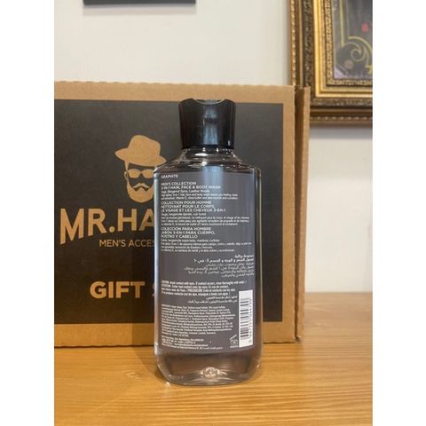  Sữa Tắm - Gội - Sữa Rửa Mặt 3in1 Bath & Body Works Graphite Men’s Collection 295ml 