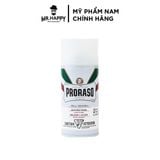  Bọt Cạo Râu Proraso Shaving Foam Sensitive Green Tea (White) 300ml 
