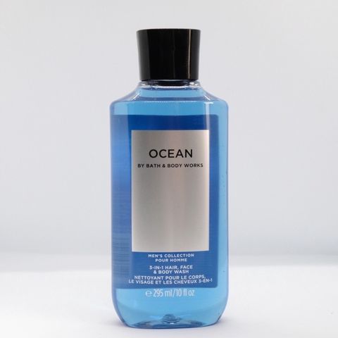  Sữa Tắm - Gội - Sữa Rửa Mặt 3in1 Bath & Body Works Ocean Men’s Collection 295ml 