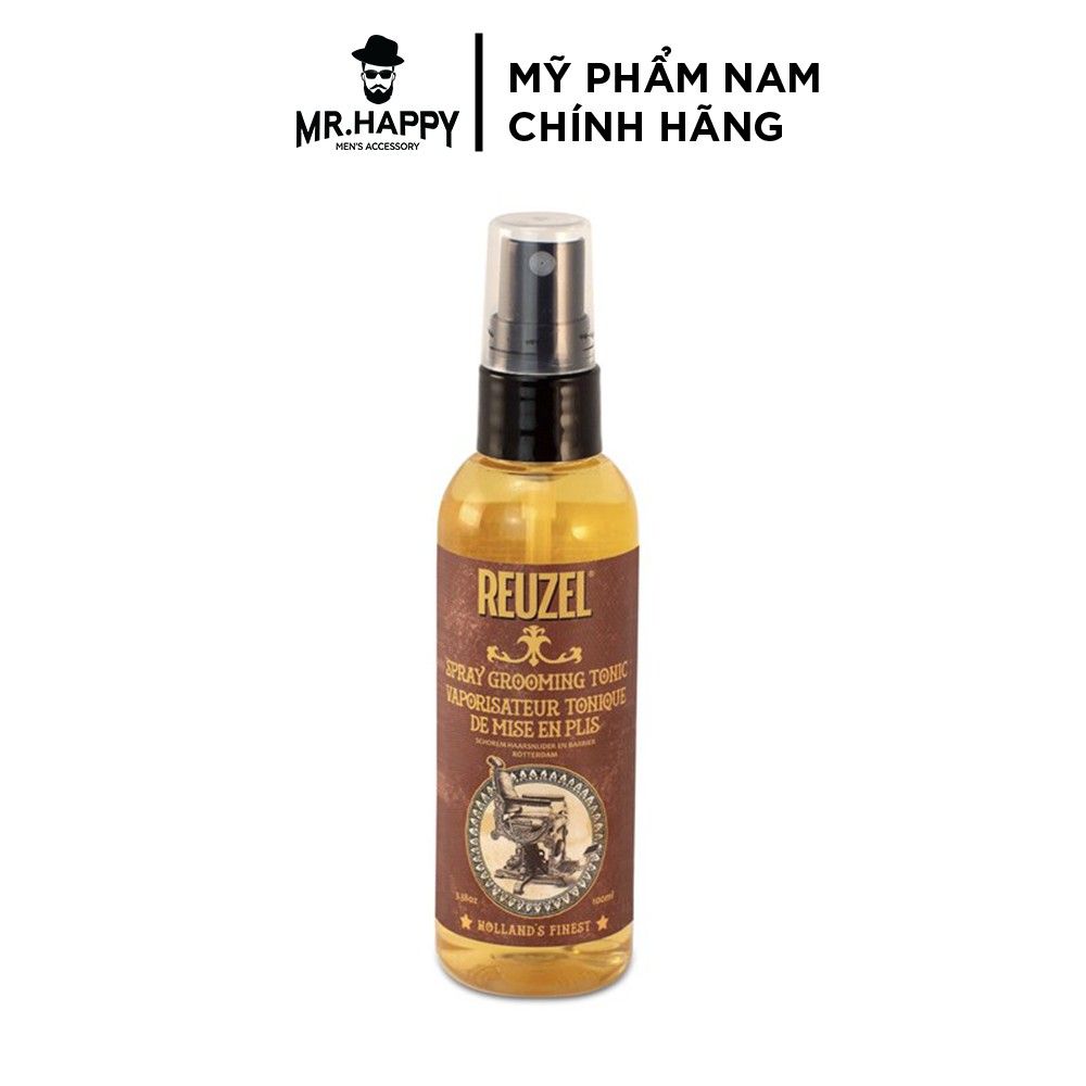 Xịt tạo phồng Reuzel Spray Grooming Tonic 100ml – Mr. Happy Vietnam