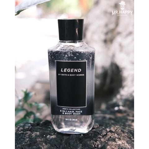  Sữa Tắm - Gội - Sữa Rửa Mặt 3in1 Bath & Body Works Legend Men’s Collection 295ml 