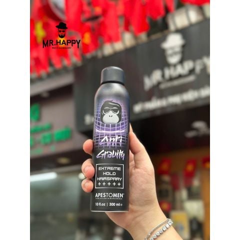  Gôm xịt tóc Apestomen Anti Gravity Extreme Hold Spray 300ml 