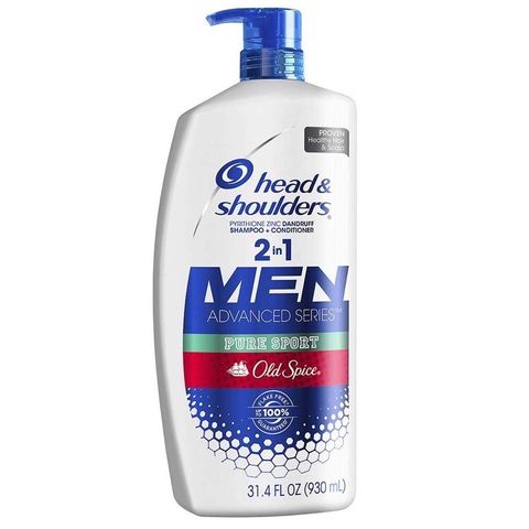  Dầu gội & xả ngừa gàu cho nam Head & Shoulders Old Spice Pure Sport 2-in-1 Anti-Dandruff 835ml (Mỹ) 