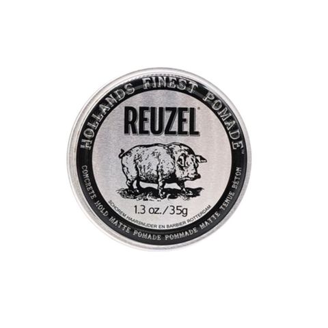  Sáp Vuốt Tóc Reuzel Concrete Hold Matte Pomade 35g(Heo Bạc 2022) 