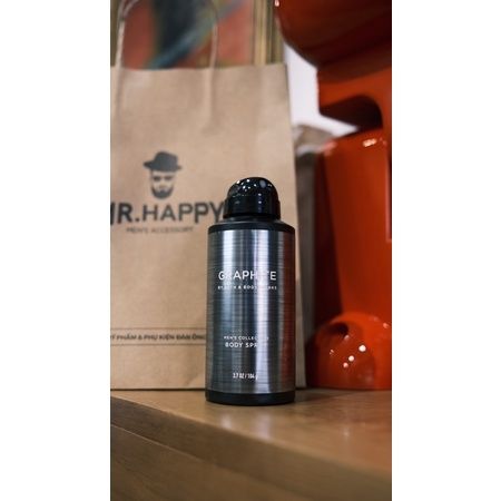  Xịt Toàn Thân Bath & Body Works Grapite Body Spray 