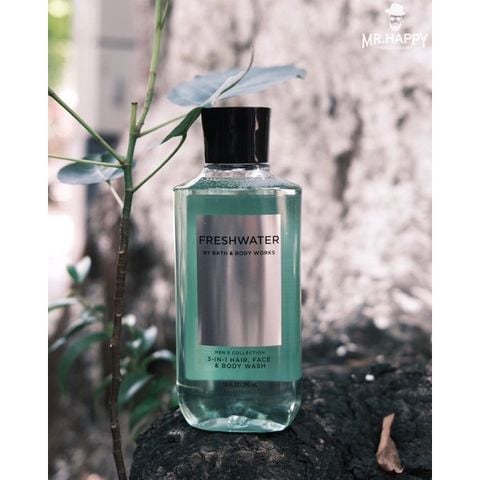  Sữa Tắm 3in1 Bath & Body Works Fresh Water  Men’s Collection 295ml 