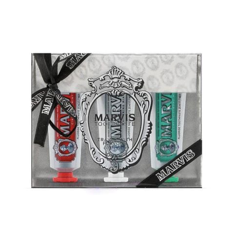  Set 3 kem đánh răng Marvis Travel with flavour 