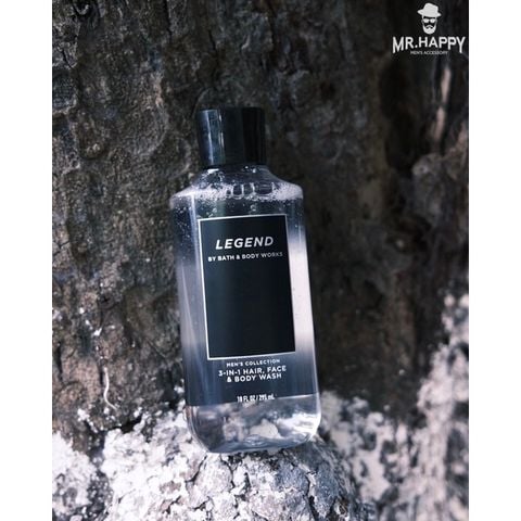  Sữa Tắm - Gội - Sữa Rửa Mặt 3in1 Bath & Body Works Legend Men’s Collection 295ml 