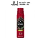  Xịt khử mùi nam Old Spice Timber 106g 