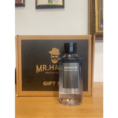  Sữa Tắm - Gội - Sữa Rửa Mặt 3in1 Bath & Body Works Graphite Men’s Collection 295ml 
