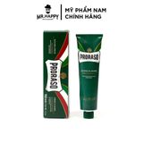  Kem Cạo Râu Proraso Shaving Cream Tube Refresh Eucalyptus (Green) 150ml 