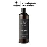  Sữa tắm, gội & rửa mặt 3 in 1 Sukin For Men Sport Wash 500ml 