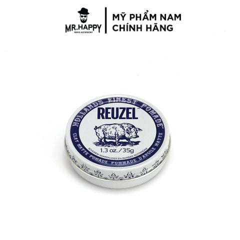  Sáp vuốt tóc Reuzel Clay Matte Pomade 35g 