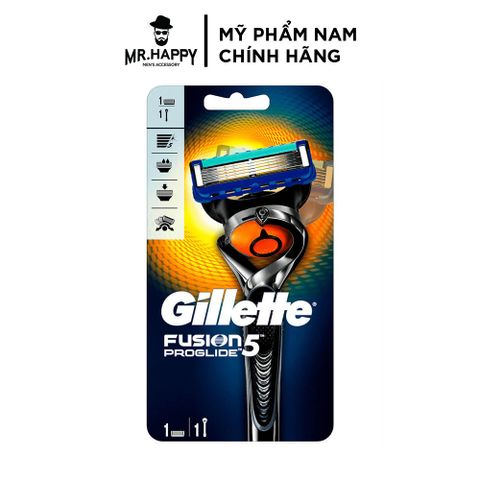  Dao cạo râu 5 lưỡi Gillette Fusion Proglide 