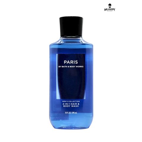  Sữa Tắm - Gội - Sữa Rửa Mặt 3in1 Bath & Body Works  Paris Men’s Collection 295ml 