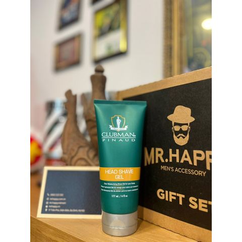  Gel cạo tóc Clubman Head Shave Gel 