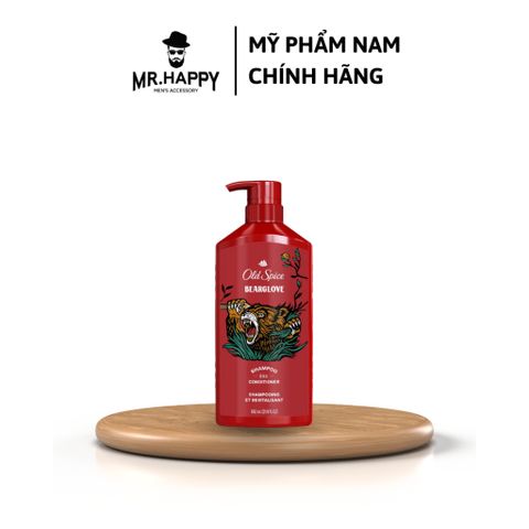  Dầu Gội Xả Dưỡng Tóc Old Spice Bearglove 650ml 