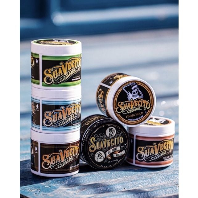 Giới thiệu và đánh giá sáp vuốt tóc nam Suavecito Firm Hold  Wax For Men