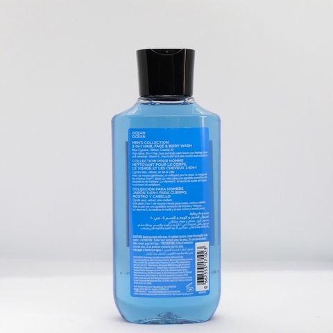  Sữa Tắm - Gội - Sữa Rửa Mặt 3in1 Bath & Body Works Ocean Men’s Collection 295ml 