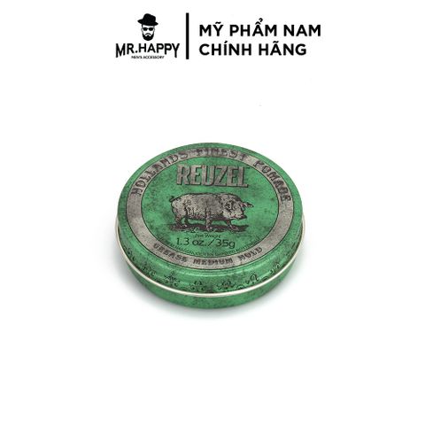  Sáp vuốt tóc Reuzel Green Pomade 35g 
