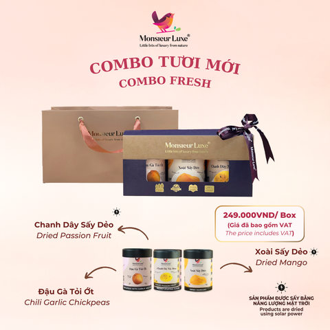 Monsieur Luxe Combo Tươi Mới - Combo Fresh 
