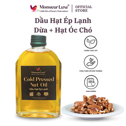  Luxe- Dầu Hạt ép lạnh (Cold-pressed Nuts Oil) 