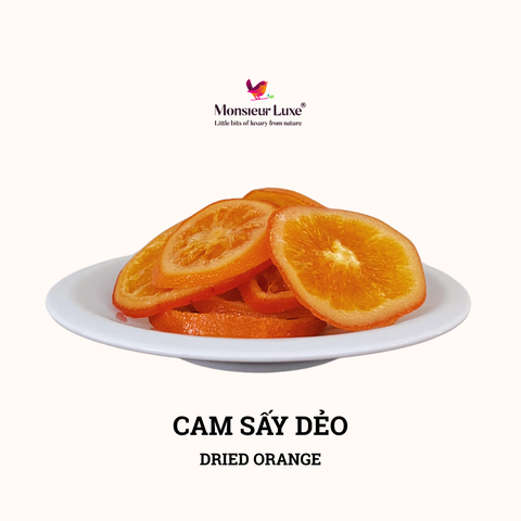  Monsieur Luxe Cam Sấy Dẻo - Dried Orange - 220g 
