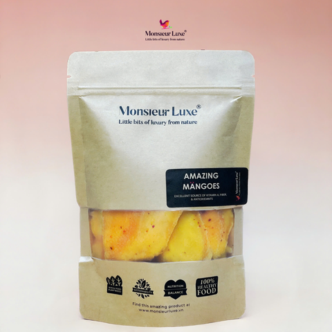  Monsieur Luxe Xoài Sấy Muối Ớt - Spicy Dried Mango - 250g 