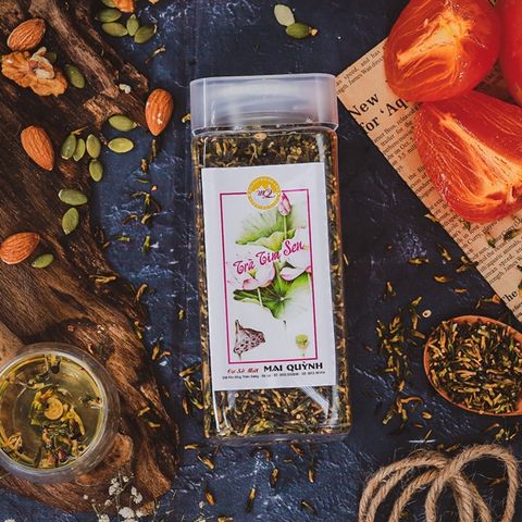  Trà tim sen (hủ) - lotus seed sprout 