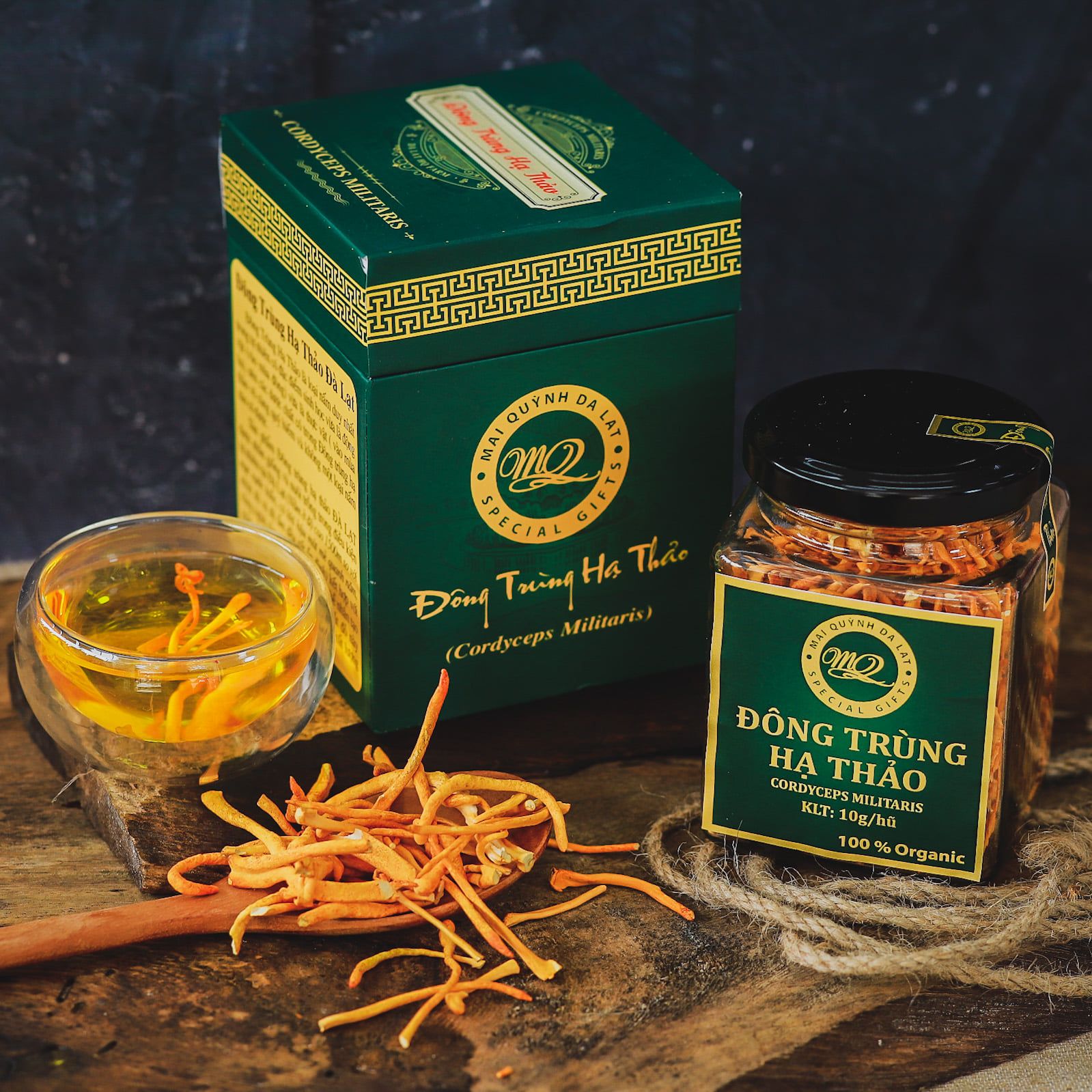  Đông Trùng Hạ Thảo (xanh) 