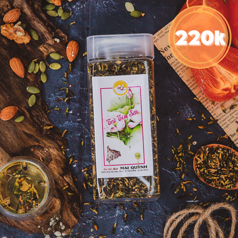  Trà tim sen (hủ) - lotus seed sprout 