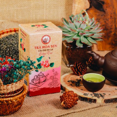  Trà sen hộp ( 250gr) - lotus tea 