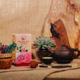  Trà sen hộp ( 200gr) - lotus tea 